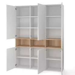 Szafa TECERO Warmtec S3P Biały mat, jasny dąb