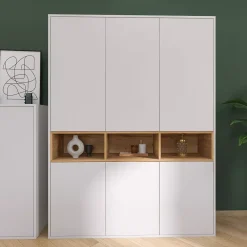 Szafa TECERO Warmtec S3P Biały mat, jasny dąb