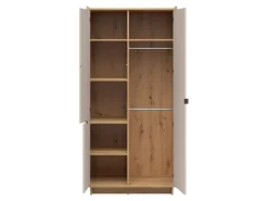 Szafa trzydrzwiowa Dalva 96 cm dąb mauvella/kaszmir