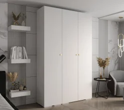 Szafa ubraniowa Garderoba INOVA 2 1,5SZ biały
