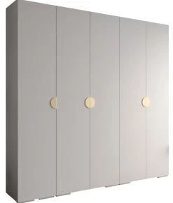 Szafa ubraniowa Garderoba INOVA 4 2,5SZ biały