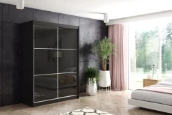 Szafa z drzwiami przesuwnymi Lacobel 120 x 200 - VIVONA