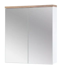 Szafka łazienkowa z lustrem Marsylia 6X 60 cm - Biały
