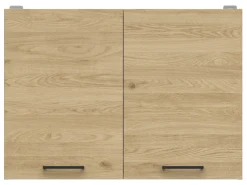 Szafka kuchenna górna Junona Line 80 cm z 2 drzwiami dąb bernstein