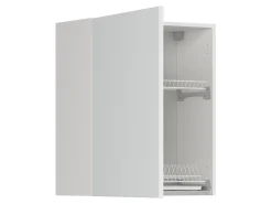 Szafka kuchenna górna Top Line 60 cm z ociekarką lewa biały połysk