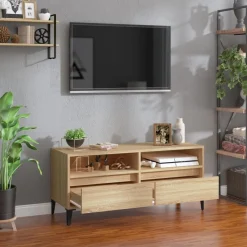 Szafka pod TV dąb sonoma 100x34.5x44.5 cm