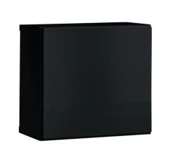 Szafka wisząca czarny połysk SWITCH 30 cm