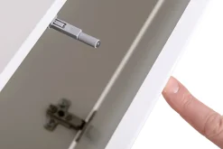 Szafka wisząca czarny połysk SWITCH 30 cm
