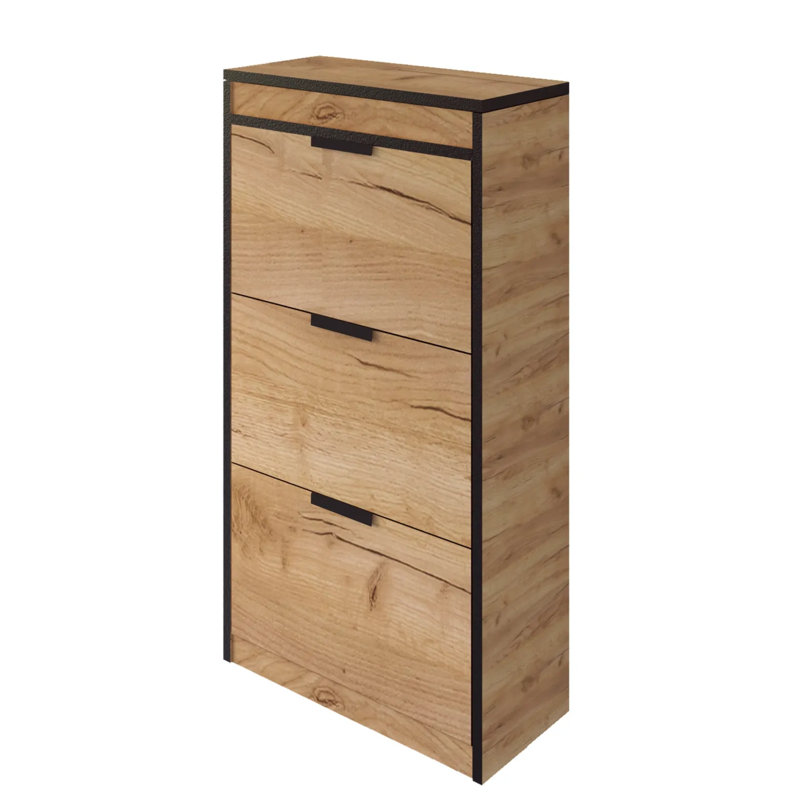Szafka Alaska 13C Dąb Craft Złoty/K 65X27X116 Cm - Dąb Craft Złoty
