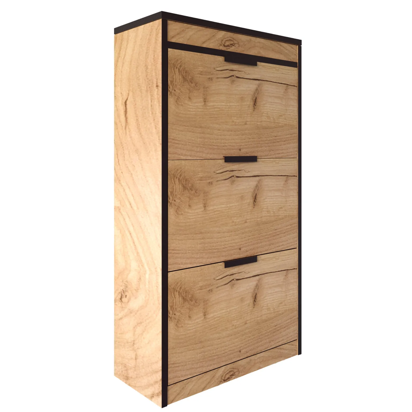 Szafka Alaska 13C Dąb Craft Złoty/K 65X27X116 Cm - Dąb Craft Złoty
