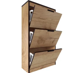 Szafka Alaska 13C Dąb Craft Złoty/K 65X27X116 Cm - Dąb Craft Złoty