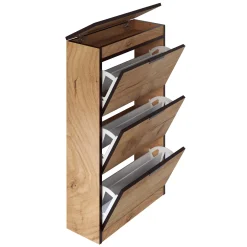 Szafka Alaska 13C Dąb Craft Złoty/K 65X27X116 Cm - Dąb Craft Złoty