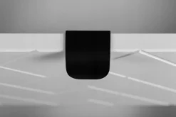 Szafka Łazienkowa 80 cm POD UMYWALKĘ MADIS BIAŁA Black