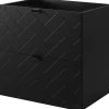Szafka Łazienkowa 60 cm POD UMYWALKĘ MADIS CZARNA Black