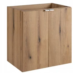 Szafka Łazienkowa Pod Umywalkę 50 cm Dąb 2 DRZWI NOVA OAK