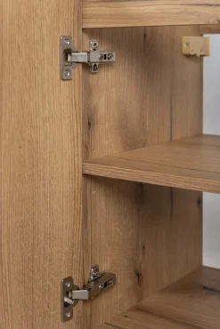 Szafka Łazienkowa Pod Umywalkę 50 cm Dąb 2 DRZWI NOVA OAK