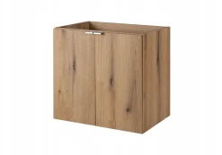 Szafka Łazienkowa Pod Umywalkę 50 cm Dąb 2 DRZWI NOVA OAK