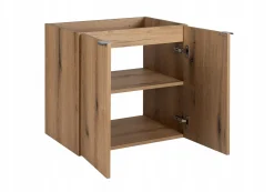 Szafka Łazienkowa Pod Umywalkę 50 cm Dąb 2 DRZWI NOVA OAK