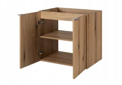 Szafka Łazienkowa Pod Umywalkę 50 cm Dąb 2 DRZWI NOVA OAK