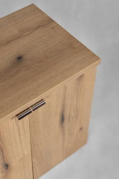 Szafka Łazienkowa Pod Umywalkę 50 cm Dąb 2 DRZWI NOVA OAK