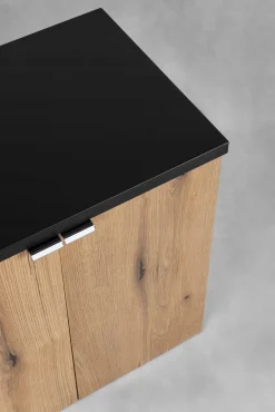 Szafka Łazienkowa Pod Umywalkę 50 cm Dąb 2 DRZWI NOVA OAK