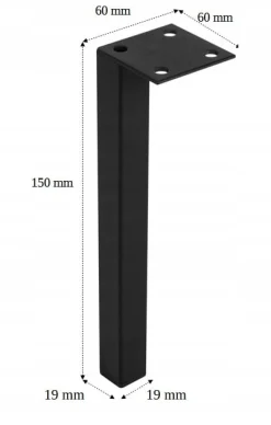 Szafka Łazienkowa Stojąca Pod Umywalkę Flisan 60X46 Cm Z Blatem Biała Mdf