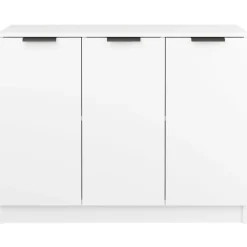 Szafka Biała z Drzwiami 90.5x30x70 cm do Salonu Pokoju Sypialni