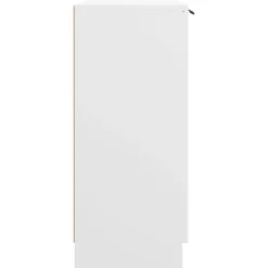 Szafka Biała z Drzwiami 90.5x30x70 cm do Salonu Pokoju Sypialni