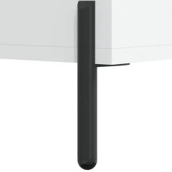 Szafka Biała z Drzwiami 69.5x31x115 cm do Salonu Pokoju Sypialni