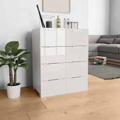Szafka Biały Materiał drewnopochodny vidaXL