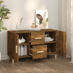 Szafka Brąz Materiał drewnopochodny vidaXL