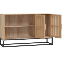 Szafka Brąz Materiał drewnopochodny vidaXL