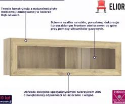 Szafka ścienna z witryną - Matica