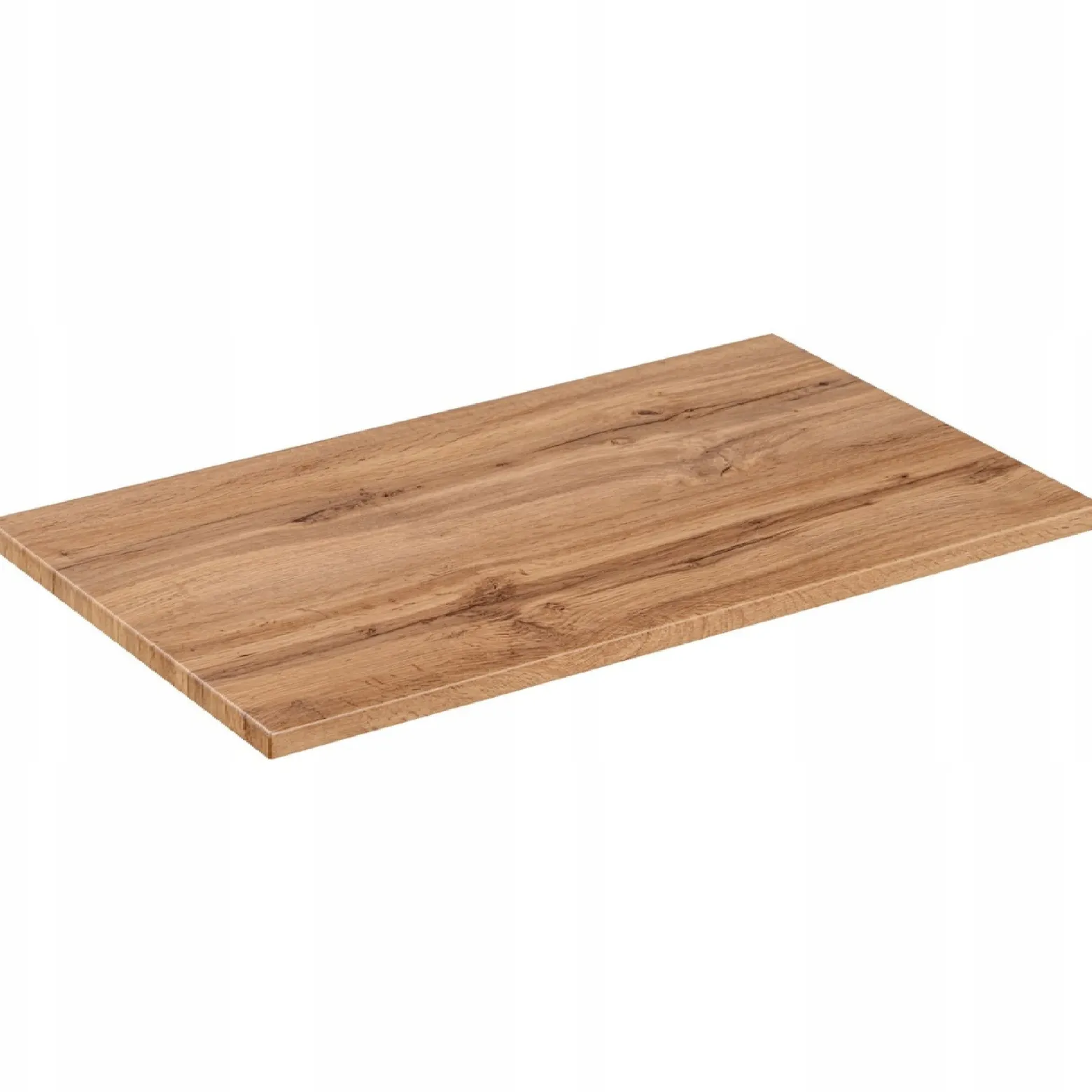 Szafka 60 cm ADEL WHITE z umywalką SMILE, blatem i regałem