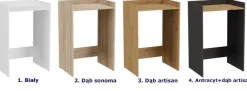 Szafka do zabudowy pralki dąb artisan - Elero