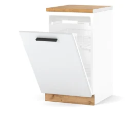 Szafka front do zmywarki 45cm blande wotan biały mat