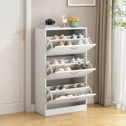 Szafka komoda regał na buty do przedpokoju 3 drzwi nowoczesna loft 110 cm