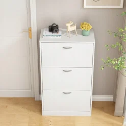 Szafka komoda regał na buty do przedpokoju 3 drzwi nowoczesna loft 110 cm
