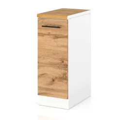 Szafka kuchenna dolna drewniana mała 30cm spremium dąb wotan