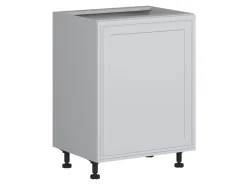 Szafka kuchenna dolna Verdi 60 cm lewa jasny szary mat