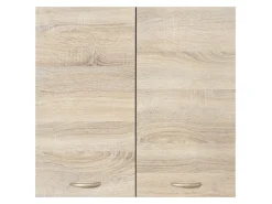 Szafka kuchenna górna Junona Line 60 cm dwudrzwiowa dąb sonoma