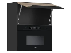 Szafka kuchenna górna Sole L6 60 cm dąb halifax natura z mikrofalą