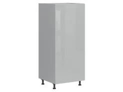 Szafka kuchenna pod zabudowę lodówki Top Line 60 cm lewa szary połysk