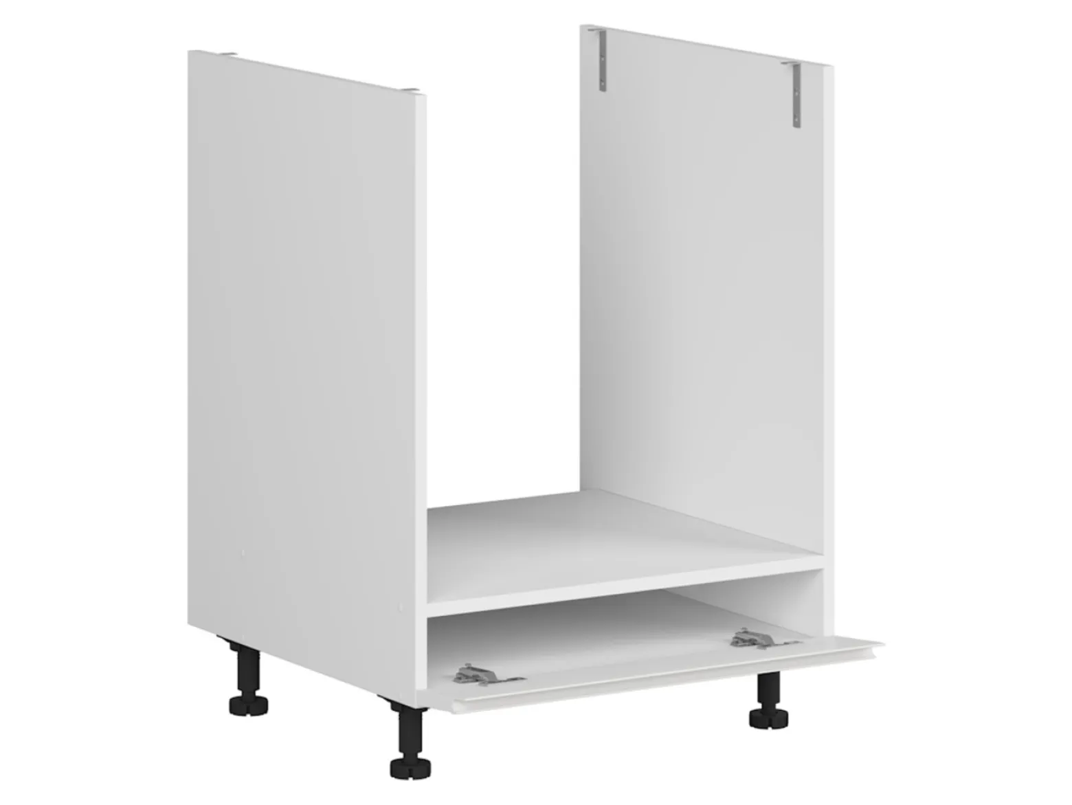 Szafka kuchenna pod zabudowę piekarnika Sole 60 cm biały połysk