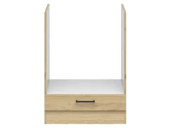 Szafka kuchenna pod zabudowę piekarnika Junona Line 60 cm dąb bernstein