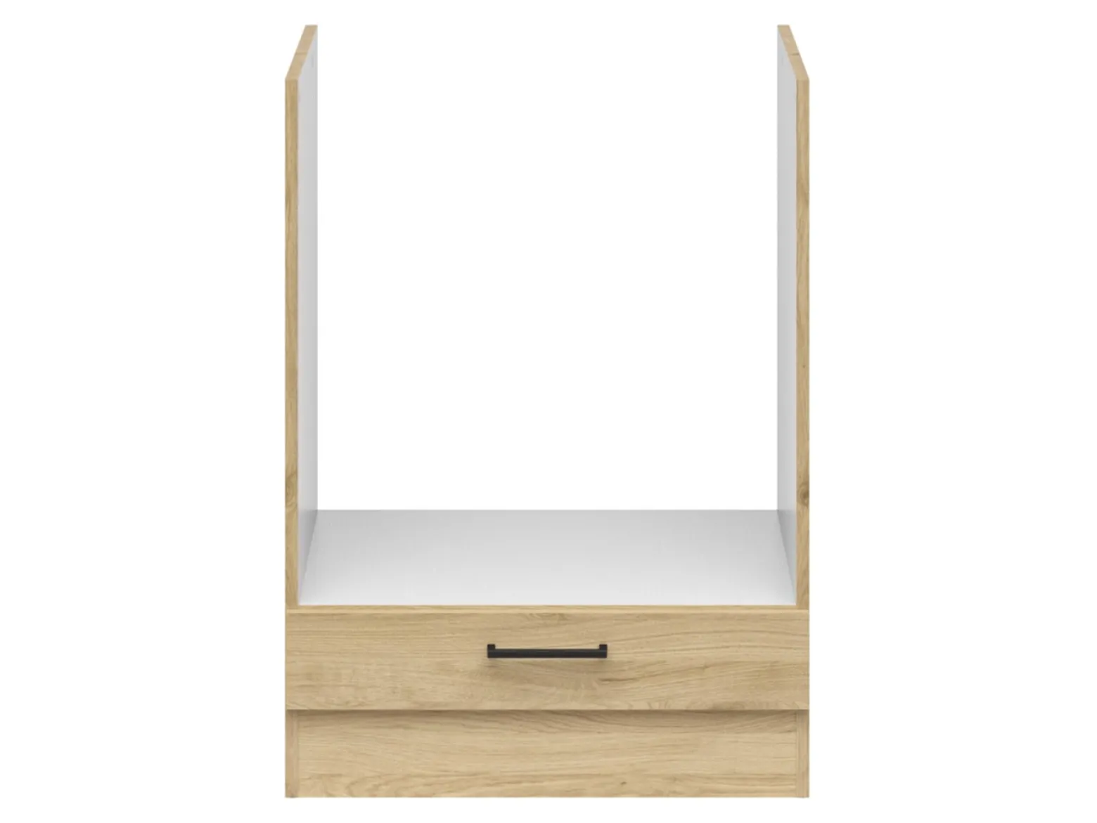 Szafka kuchenna pod zabudowę piekarnika Junona Line 60 cm dąb bernstein