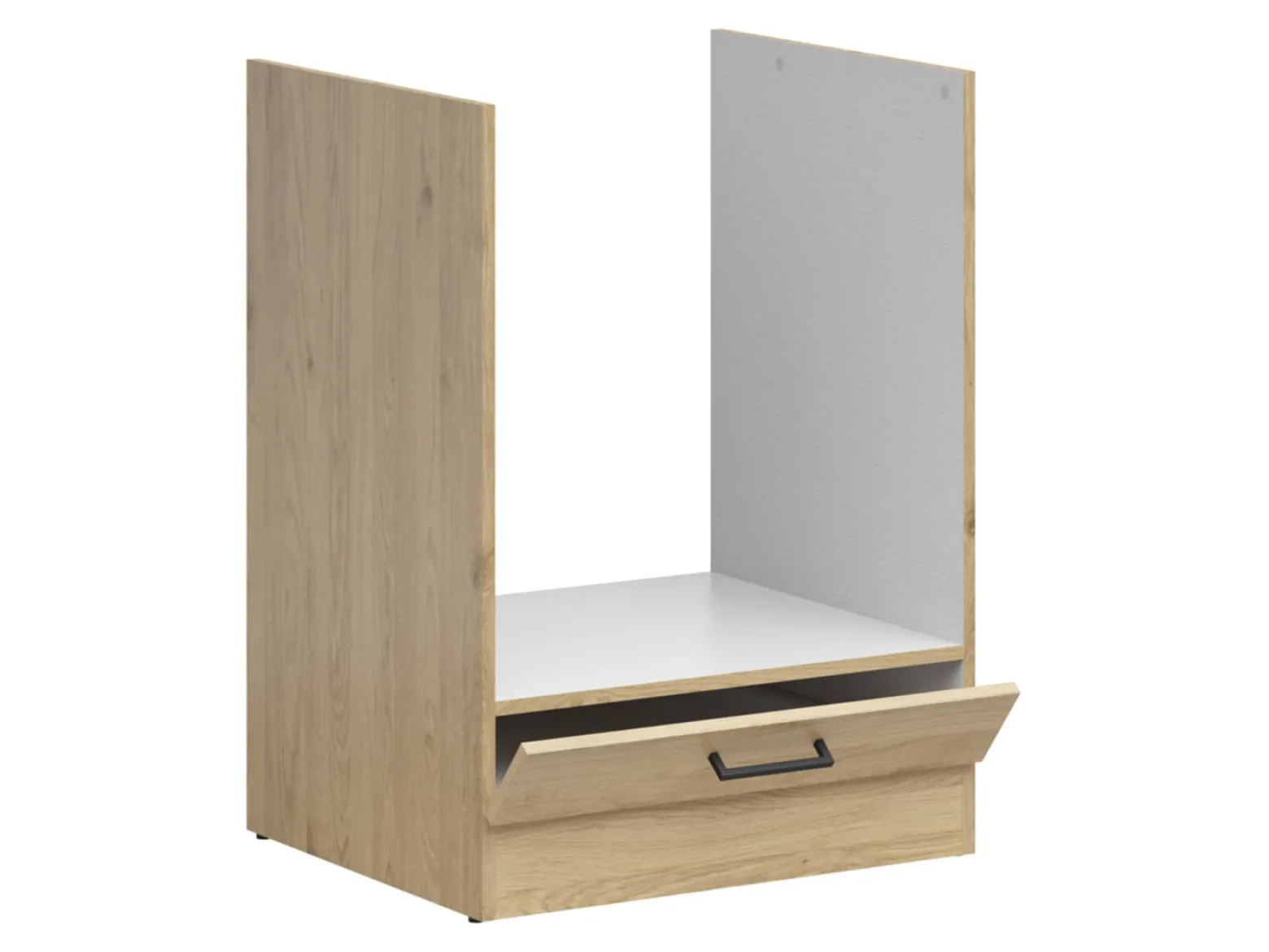 Szafka kuchenna pod zabudowę piekarnika Junona Line 60 cm dąb bernstein
