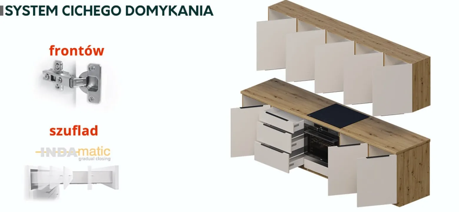 Szafka kuchenna pod zlewozmywak Solea 80 ZL 2F BB
