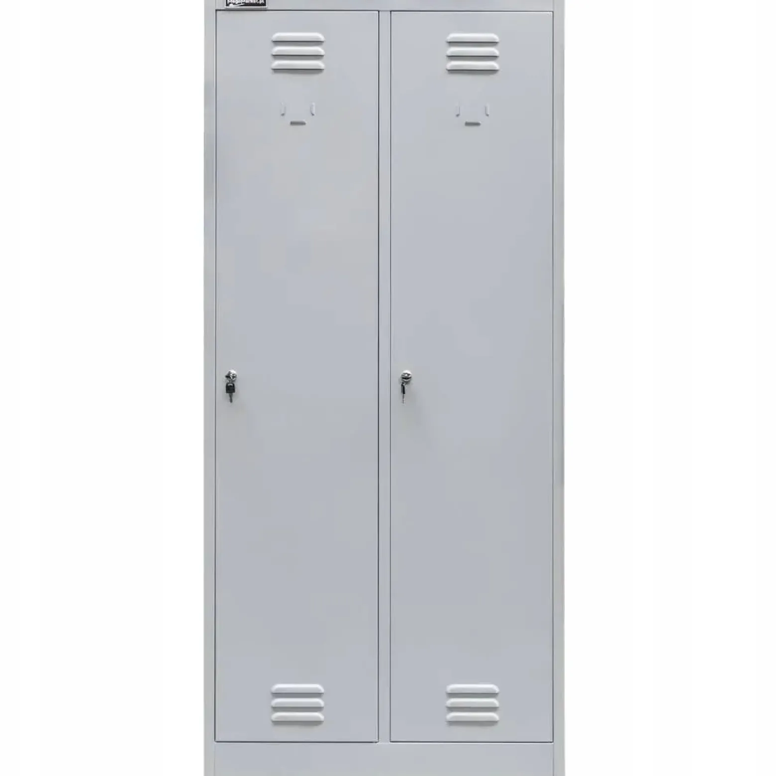 Szafka Metalowa Ubraniowa Socjalna BHP 180x80x50cm Szara Mega-M