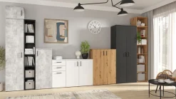 Szafka MultiDo 80 cm dwudrzwiowa dąb artisan